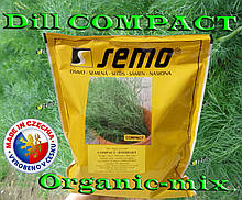 Семена, укроп кустовой, жаростойкий КОМПАКТ / DILL COMPAСT, 2 кг фермерский мешок, SEMO (Чехия)