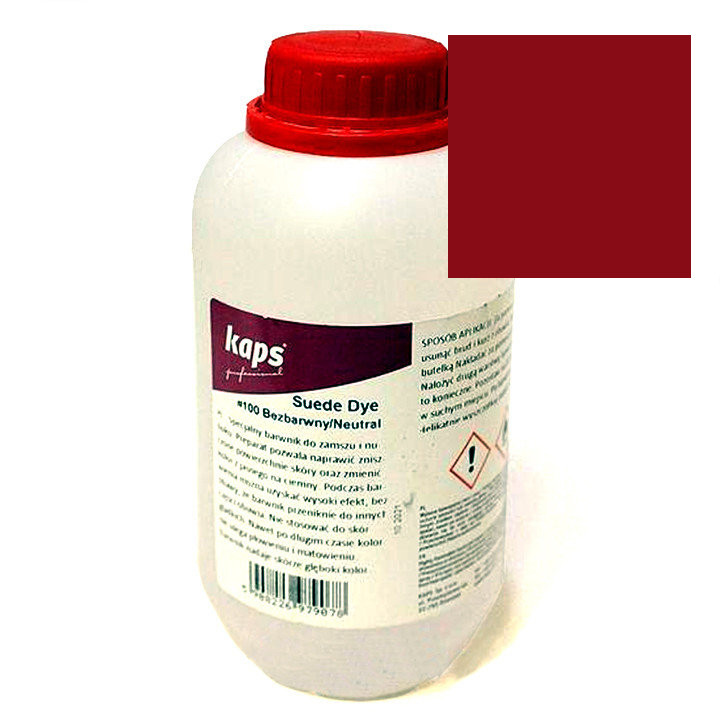 

Краска для замши и нубука Kaps Suede Dye 500 ml 112 Red