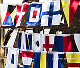 Набор декоративных корабельных сигнальных флагов (10 шт), фото 2