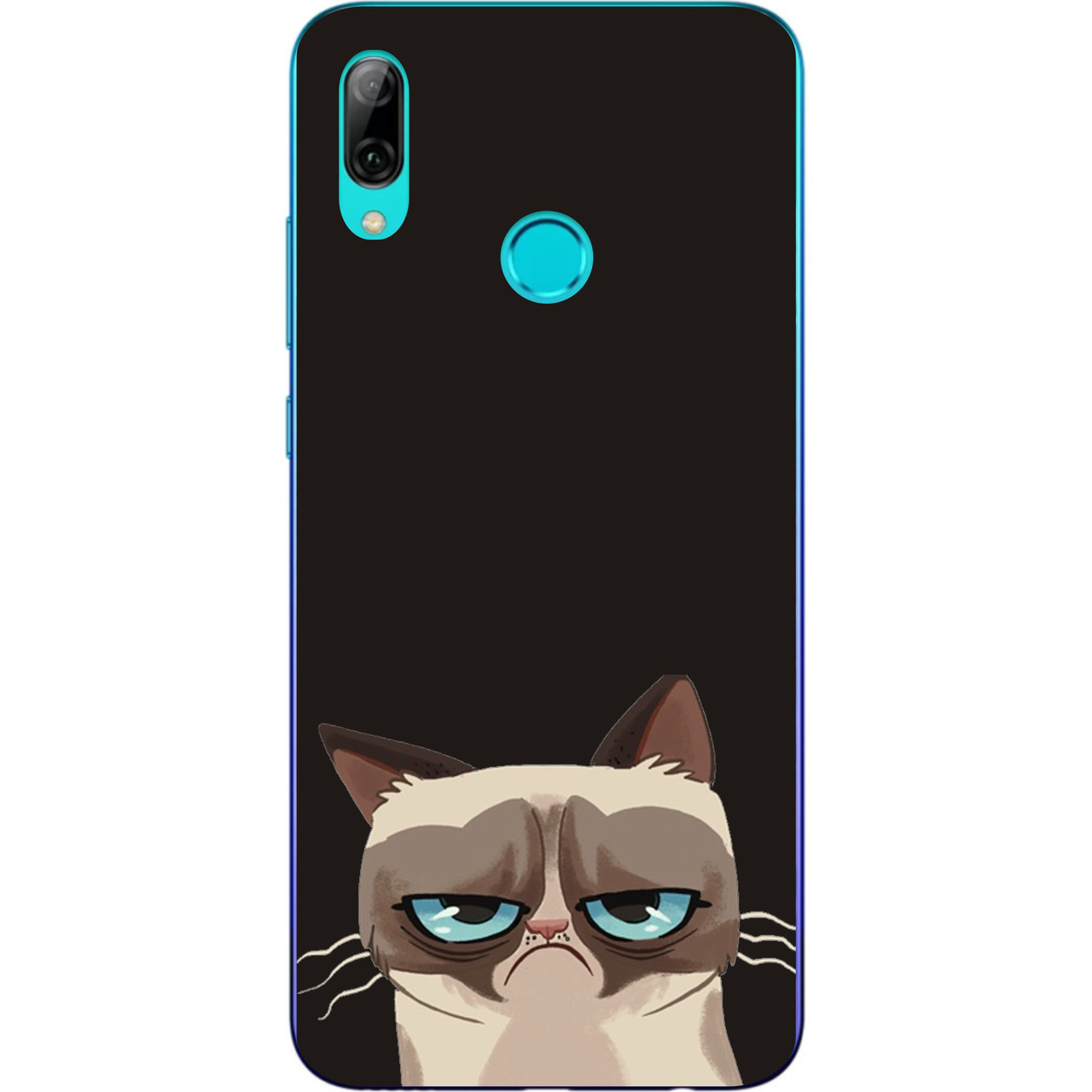 

Чехол силиконовый с картинкой для Xiaomi Mi Play Унылый кот, Разные цвета