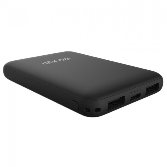 

УМБ Power Bank Walker WB-305 5000mAh Li-Pol 2xUSB 1xUSB Type-C 2.1A Black