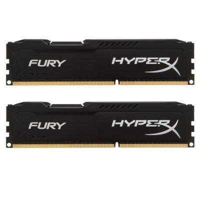 

Модуль памяти для компьютера DDR3 16GB (2x8GB) 1600MHz HyperX Fury Black Kingston (HX316C10FBK2/16)