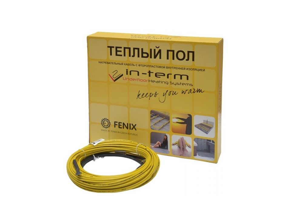 

Нагревательный кабель In-Therm 32 м - 3,2 м2 - 3,8 м2 - 640 Вт