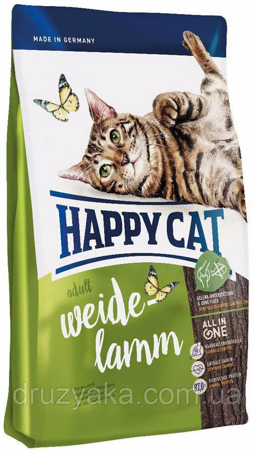 

Happy Cat (Хеппі Кет, Хэппи Кэт) Пасовищне Ягня, 10 кг