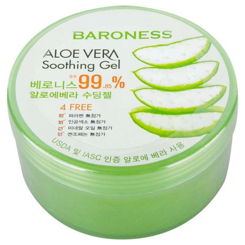 

Универсальный увлажняющий гель с алоэ вера для лица и тела Baroness Aloe Vera Soothing Gel 99.85% 300 мл