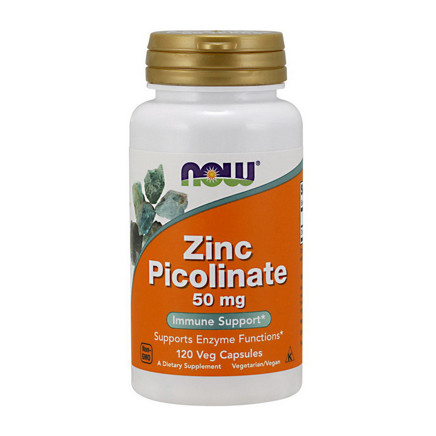 

Zinc Picolinate 50 mg (120 caps) NOW