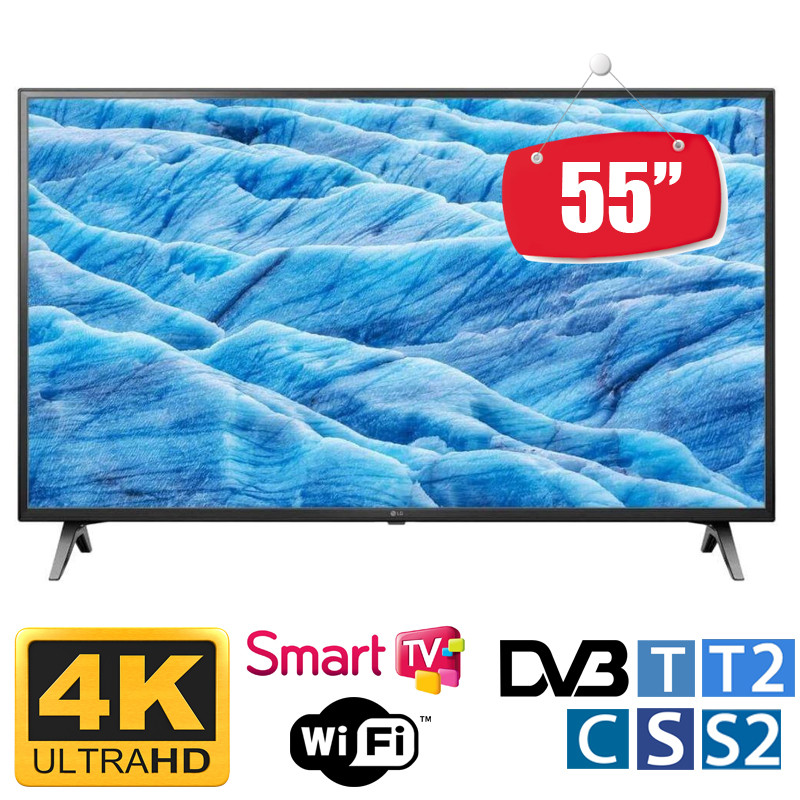 Телевизор LG 55UM7100 SMART/4K UHD/Active HDR Pro/Т2/S2/webOS 4.5: продажа,  цена в Львове. телевизоры от "Интернет-магазин "Евро Склад"" - 990493351