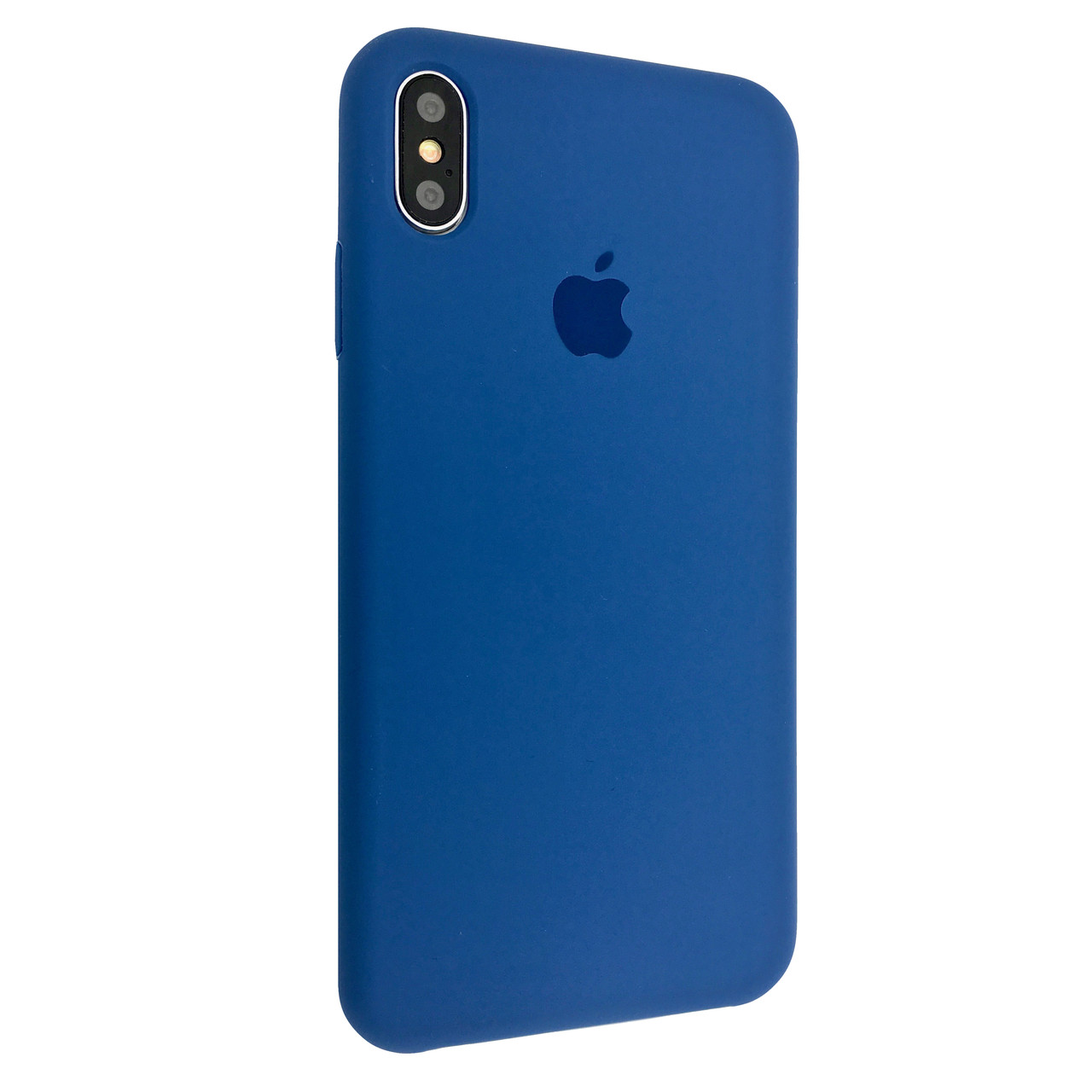 

Чехол-накладка Silicone Case для Apple iPhone XS Max (20), Темно синий