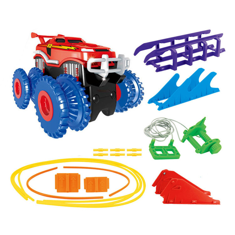 

Игровой набор SUNROZ Trix Trux Monster Truk Канатный детский трек монстр-траки (SUN2218