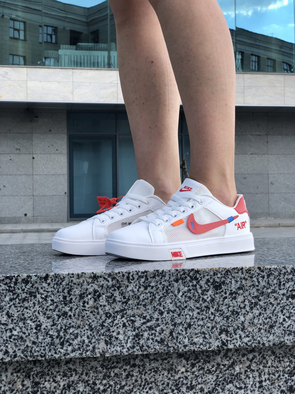 

Кроссовки Nike Blazer женские, в стиле Найк Блейзер, Натуральная кожа, код Z-1874. Белые