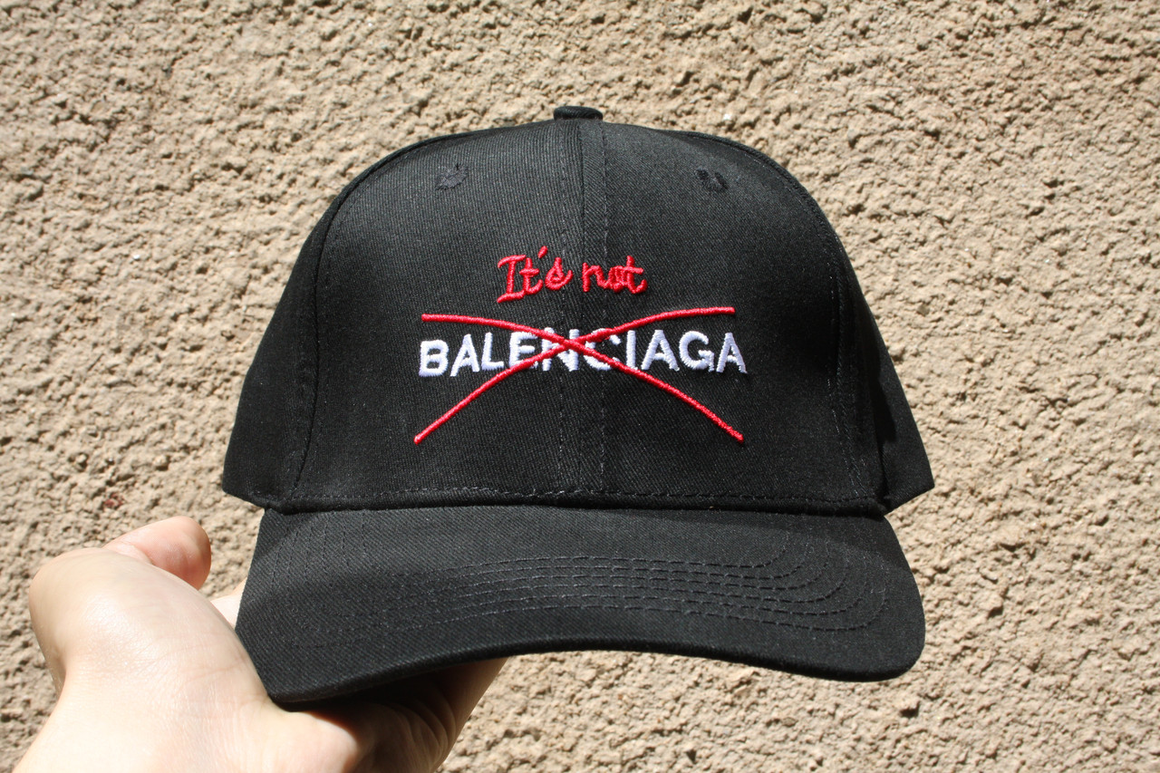 

Кепка Balenciaga черная, Черный