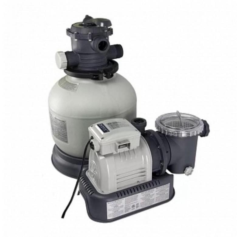 Песочный фильтр-насос Intex 26646 для очистки воды в бассейне 