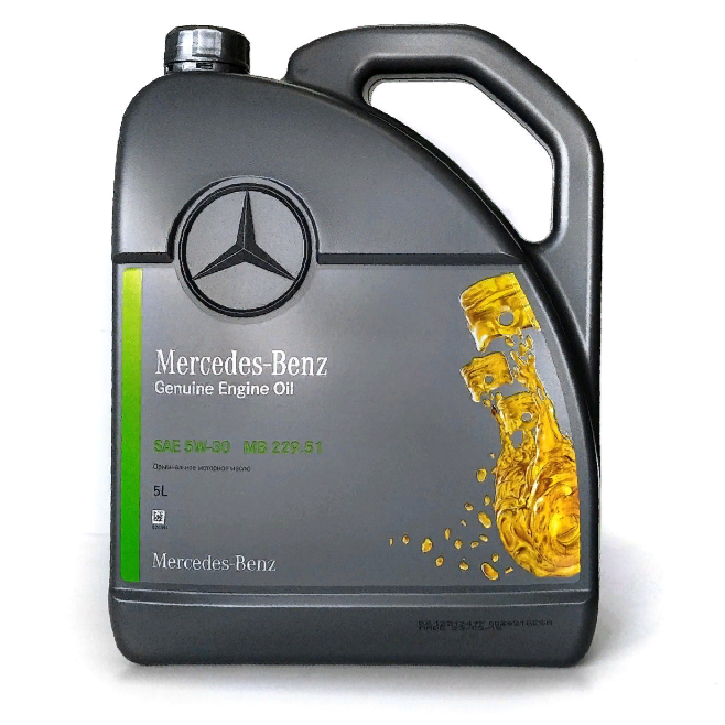 

Масло моторное Mercedes Benz 5W30 229.51 5л