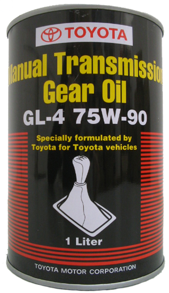 Toyota Manual Transmission Gear Oil 75W-90 GL-4 ,1L, 0888581026