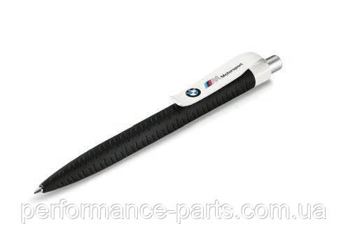 Шариковая ручка BMW Motorsport Ballpoint Pen, Black/White, артикул 80242461134