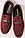 Мужские бордовые замшевые туфли Tommy Hilfiger мокасы мокасины макасины, фото 7
