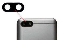 Стекло на камеру Xiaomi Redmi 6a, черный