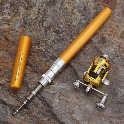 Удочка складная с катушкой и леской, телескопическая, Fishing rod in p
