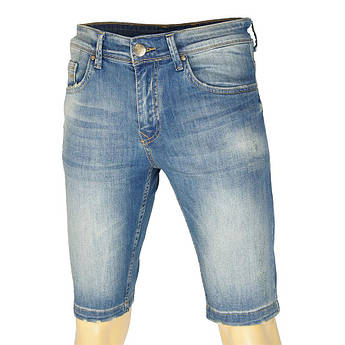 Светлые джинсовые шорты для мужчин  X-Foot 261-4086 Tint Blue