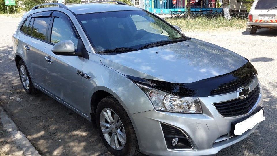 

Дефлекторы окон Chevrolet Cruze Wagon 2012 / Ветровики Шевроле Круз Вагон 2012