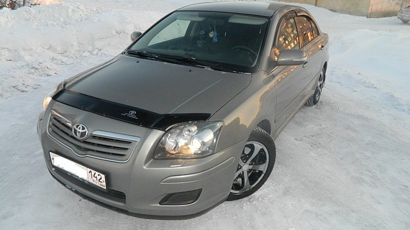 

Дефлектор капота Toyota Avensis 2003-2008 / Мухобойка Тойота Авенсис 2003-2008