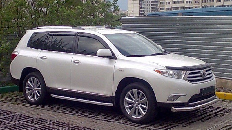 

Дефлекторы окон TOYOTA Highlander III 2010- / Ветровики Тойота Хайлендер 3 2010-