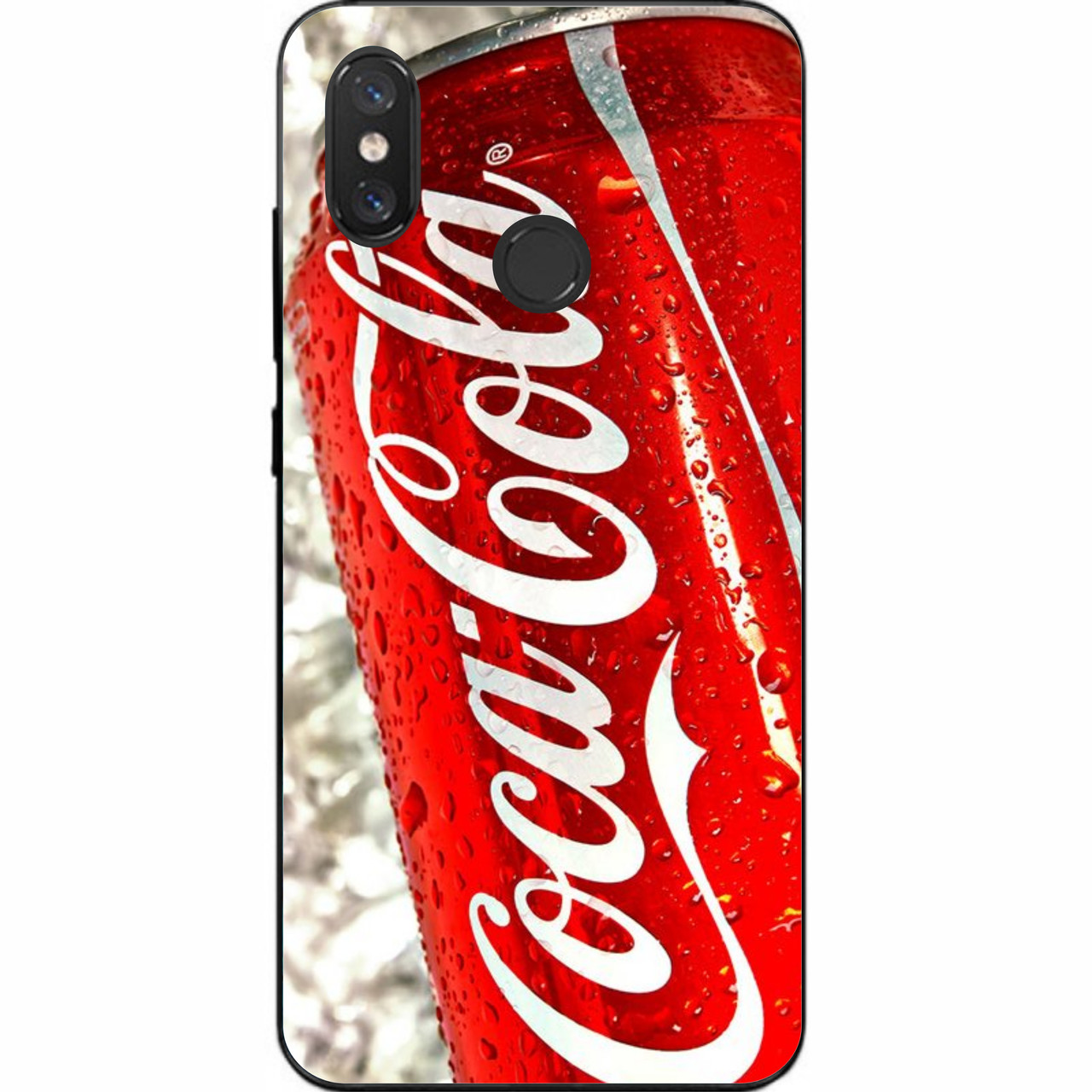 

Чехол силиконовый с картинкой для Xiaomi Mi 8 Coca-cola, Разные цвета