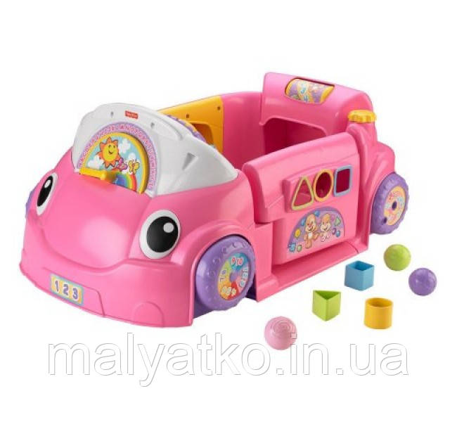 fisher price laugh and learn car blue
