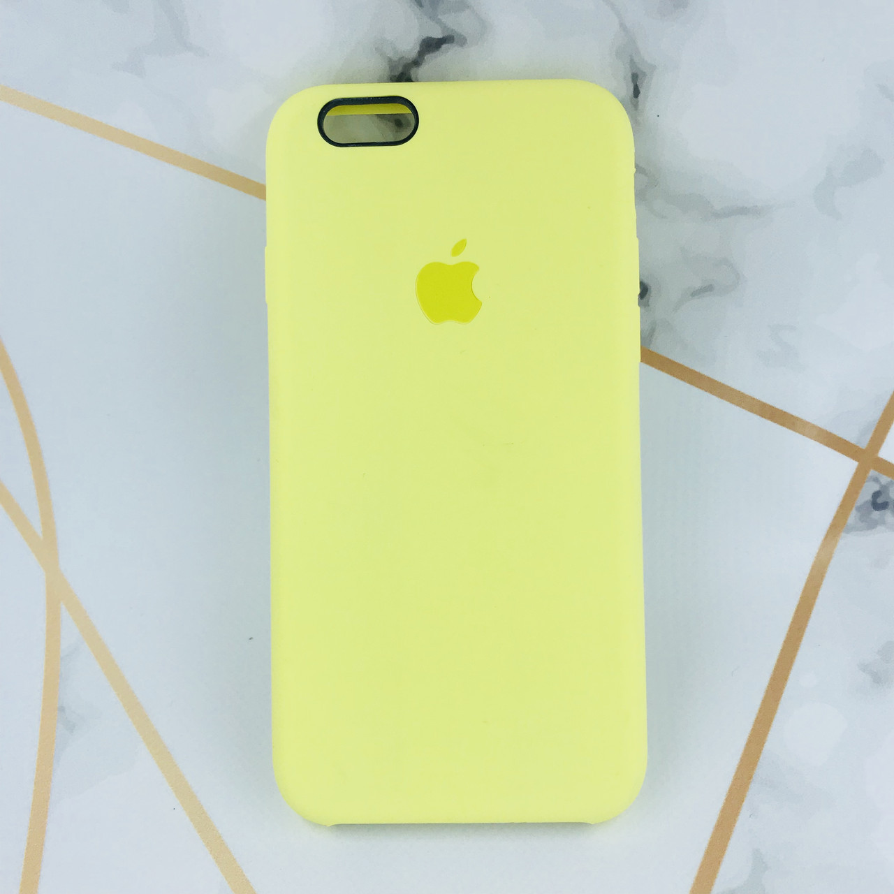 

Силиконовый чехол Apple Silicone Case для iPhone 6 6s Жёлтый, Желтый