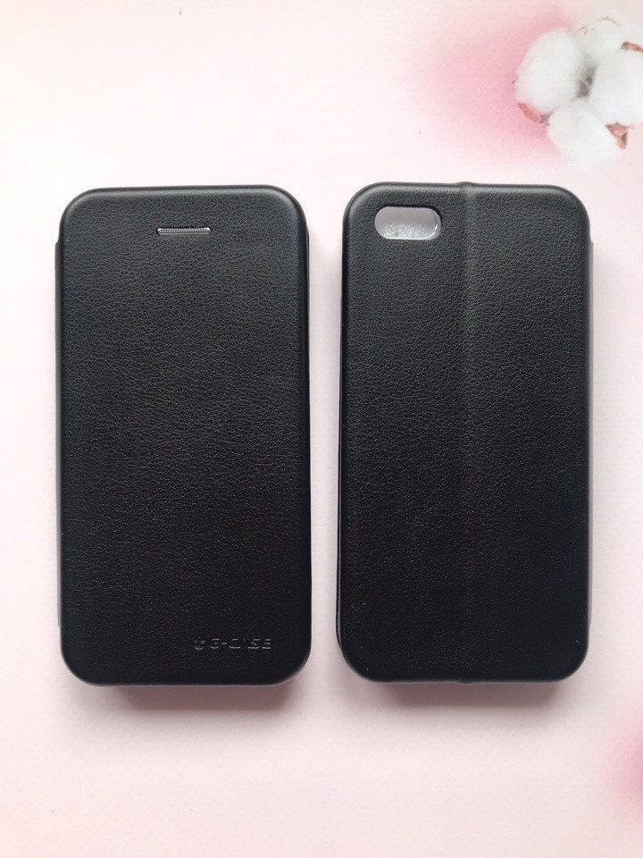 

Чехол-книжка G-Case Ranger Series для iPhone 5/5S Чёрный