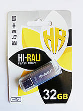 Флешка Hi-Rali 32GB Rocket series, срібляста
