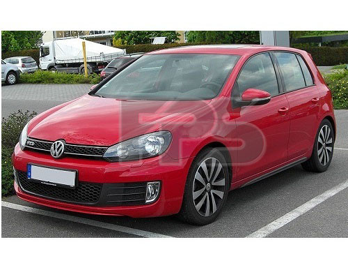 

Стекло задней правой двери VW Golf VI '09-12 (Sekurit)