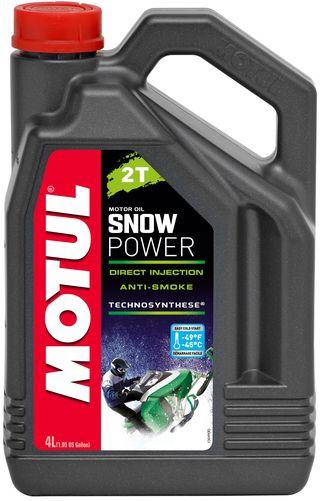 

Масло для снегоходов двухтактное Motul SNOWPOWER 2T (4L)