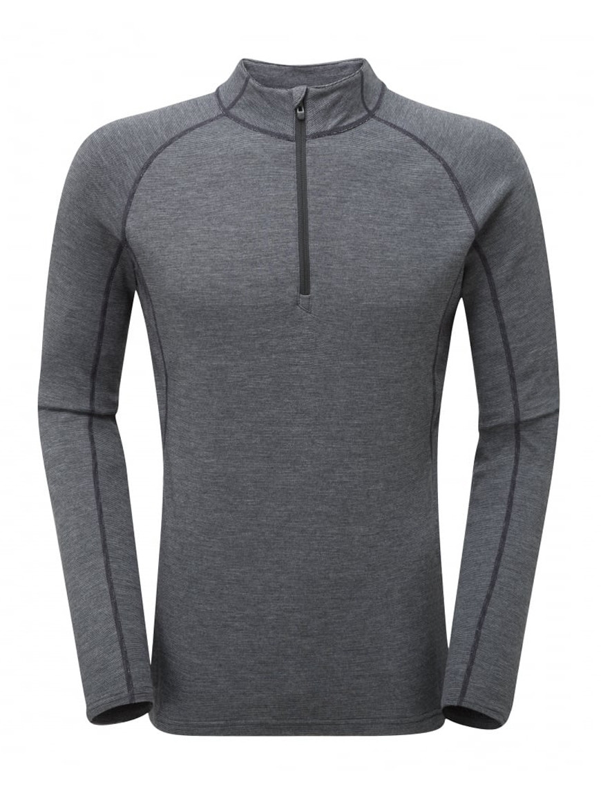 

Термокофта Montane Primino 220 Zip Neck, Черный