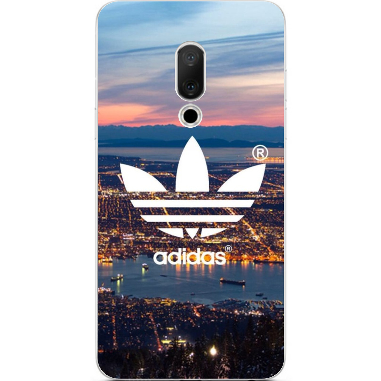 

Силиконовый бампер с изображением для Meizu 15 Adidas, Разные цвета