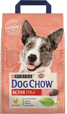 

Сухой корм дог чау(dog chow)purina для взрослых активных собак