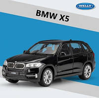 Масштабная модель автомобиля BMW X5 Точная модель 1:24, черная