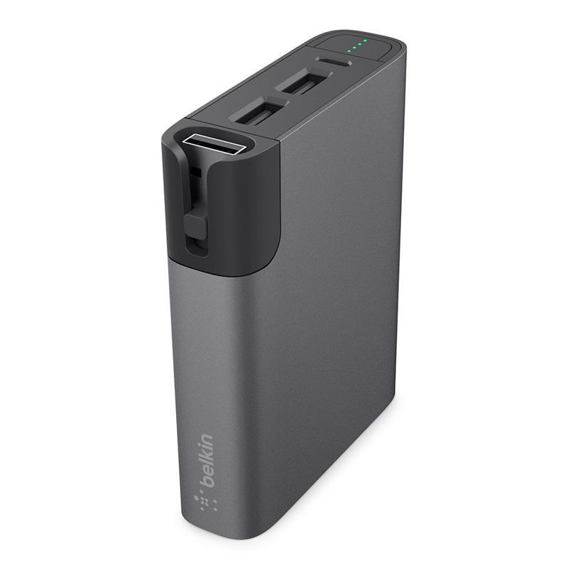 

Акция! Портативное зарядное устройство Belkin 6600mAh, 2*USB-3.4A, Lightning, Micro-USB Cable (F8M992BTGRY) [Скидка 5%, при условии 100% предоплаты!]