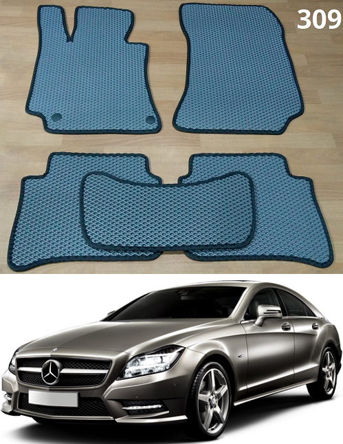 

Коврики на Mercedes CLS-Class C218 '10-18. Автоковрики EVA