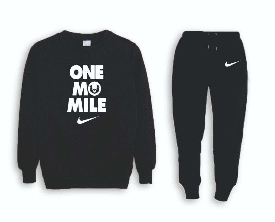 

Мужской спортивный костюм реглан Nike (Найк), Черный