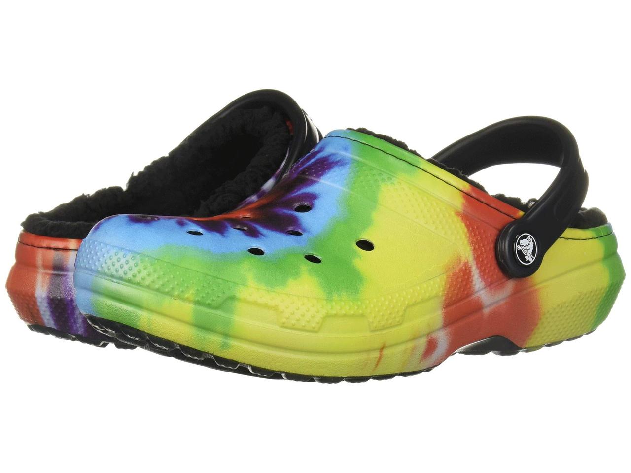 

Сабо (Оригинал) Crocs Classic Lined Tie-Dye Clog Multi/Black