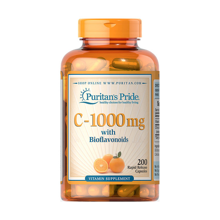 

C-1000 mg with bioflavonoids (200 caps) Puritan's Pride