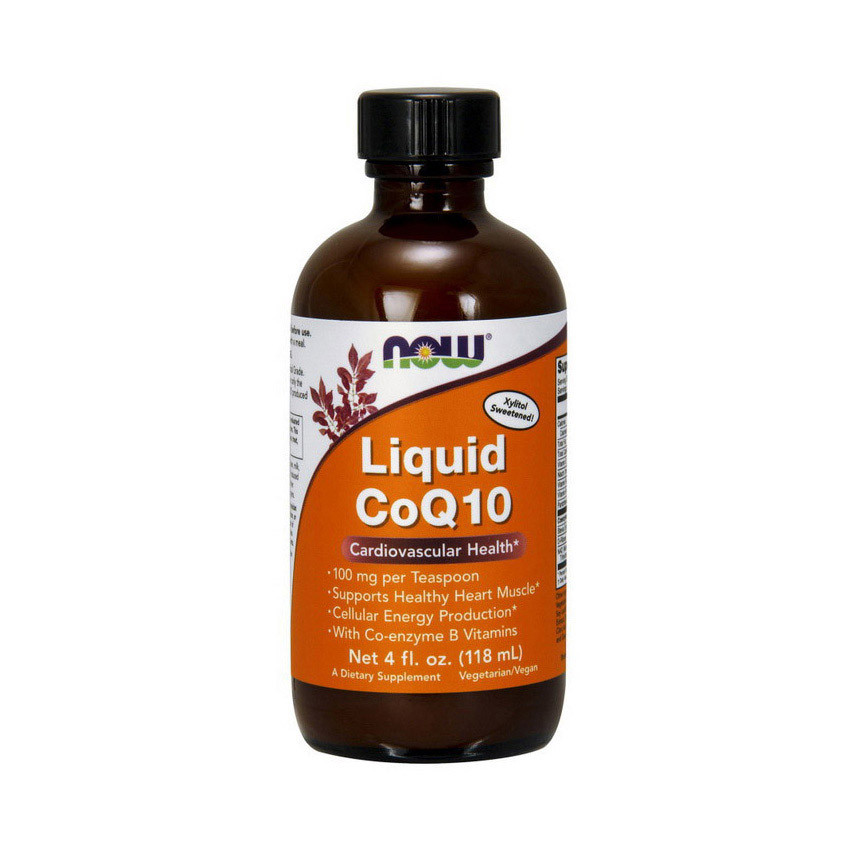 

Liquid CoQ10 (118 ml, orange) NOW