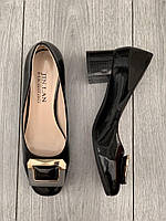 Туфлі жіночі 8 пар в ящику чорного кольору 36-41, фото 3