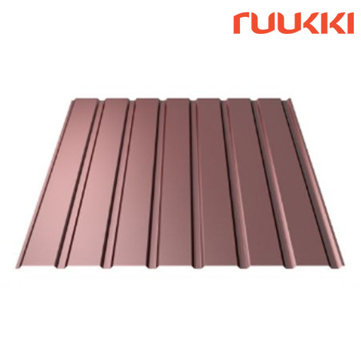 

Металопрофіль Ruukki T20 Polyester rough matt 0.52мм