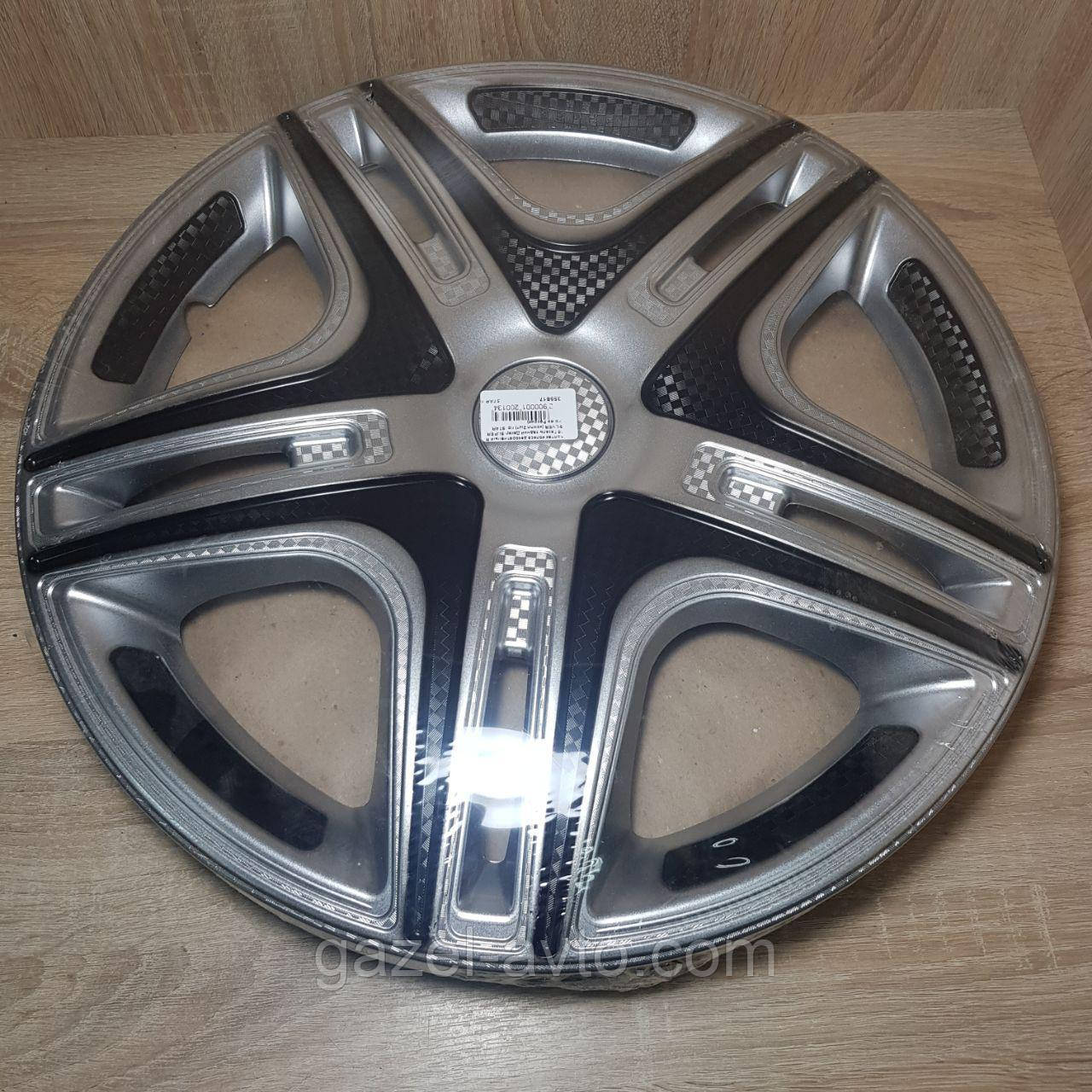 

Колпак колеса декоративный R 16 Газель задний Дакар SUPER SILVER комплект 2 шт пр. STAR (пр-во Россия)