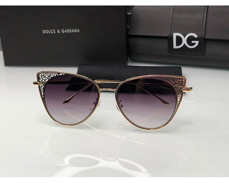 

Женские брендовые солнцезащитные очки D&G (8800) beige SR-1474