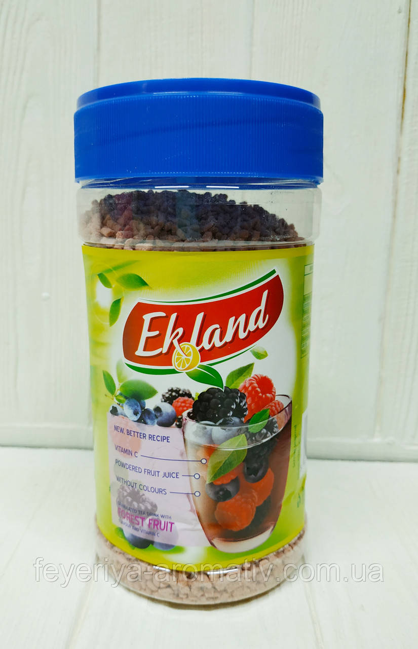 Гранулированный чай с ароматом лесных ягод Ekland 350гр. (Польша)