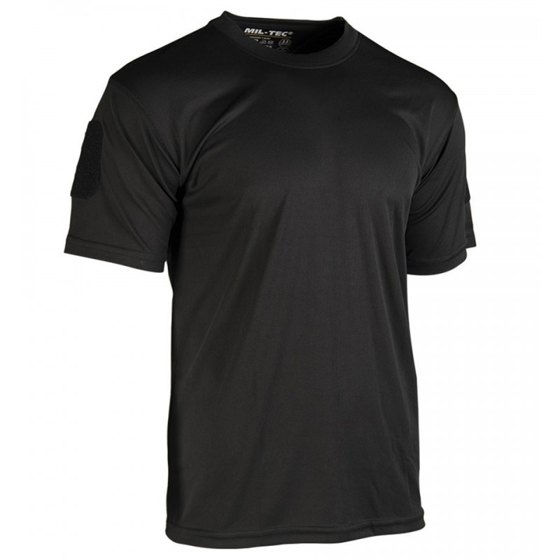 

Футболка тактическая черная Coolmax. TACTICAL QUICK DRY T-SHIRT SCHWARZ., Черный