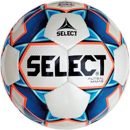 

Мяч для футзала Select Futsal Mimas IMS №4 (white-blue)